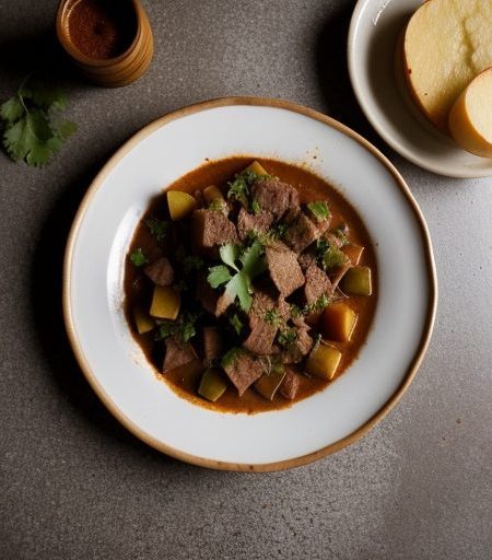 Carne Guisada Con Papas (Meat & Potatoes recipe image