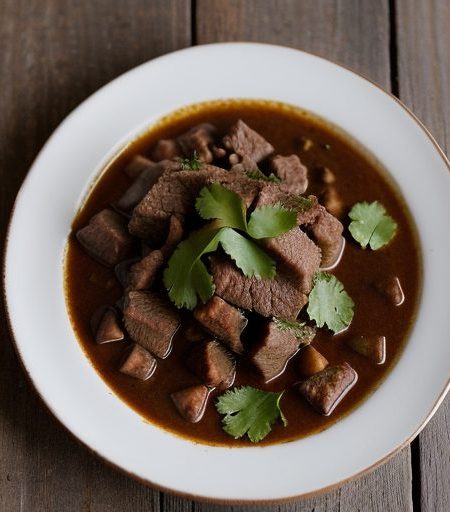 Carne Guisada Con Plantanos (Beef & Plantai recipe image
