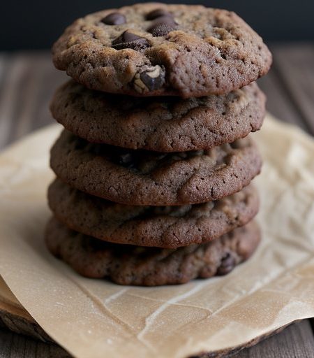 Carob Chip Oatmeal Cookies (Makes 20 recipe image