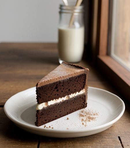 Carob Cinnamon Cake recipe image