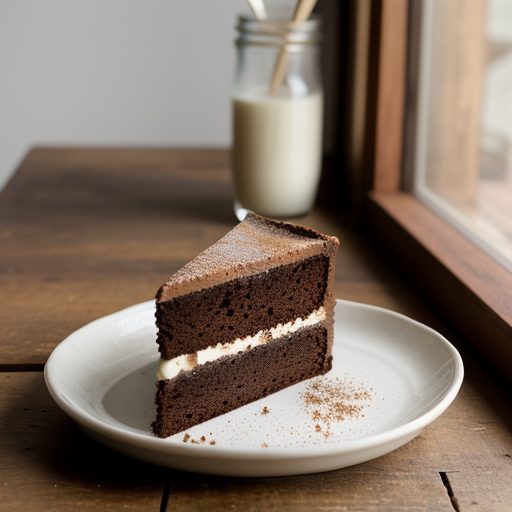 Carob Cinnamon Cake recipe image