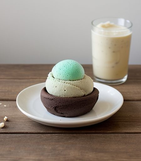 Carob Mint Ice Cream recipe image