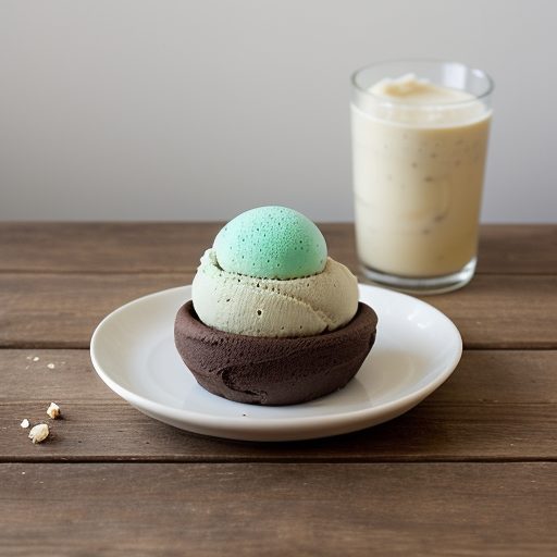 Carob Mint Ice Cream recipe image