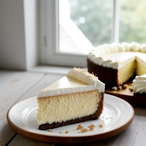 Carol's Coconut Cream Cheese Cake recipe image