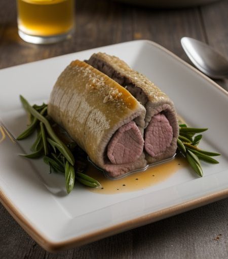 Carre d'AGNEAU en Croute recipe image