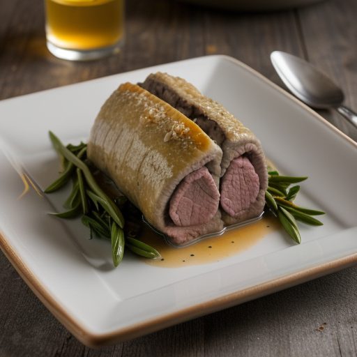 Carre d'AGNEAU en Croute recipe image