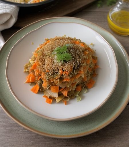 Carrot Cabbage Casserole recipe image