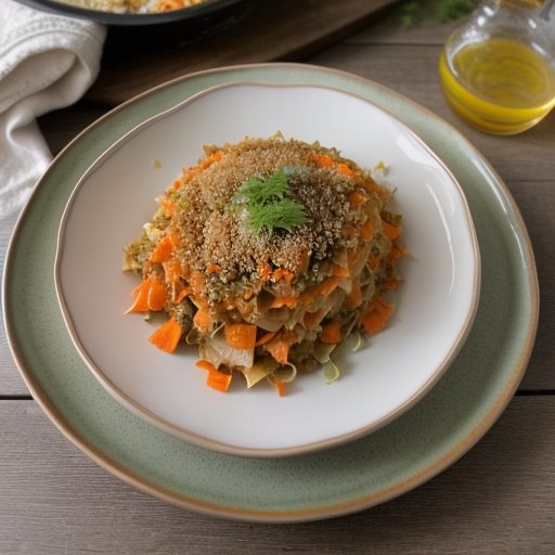 Carrot Cabbage Casserole recipe image