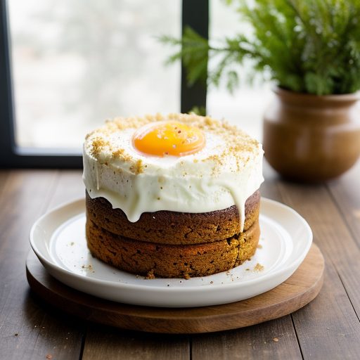 Carrot Cake With Cream Cheese Glaze recipe image