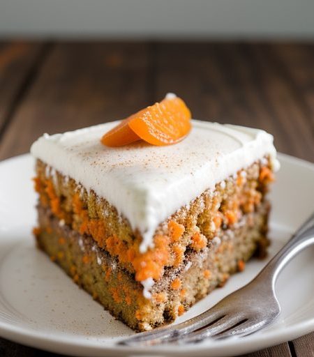 Carrot Cake With Marmalade Cream Cheese Frost recipe image