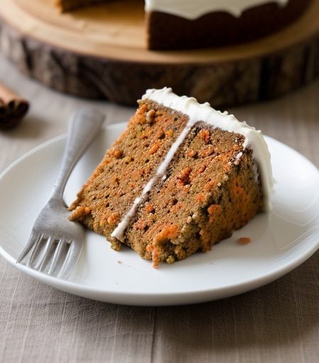 Carrot Cake With Orange Glaze recipe image