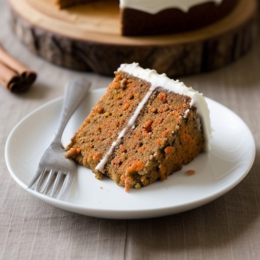 Carrot Cake With Orange Glaze recipe image
