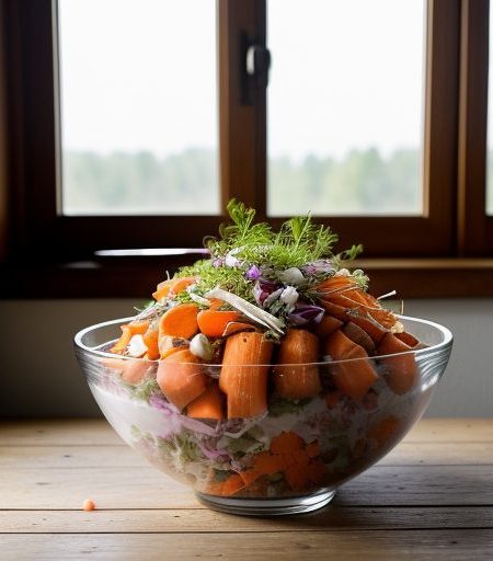 Carrot Confetti Salad recipe image