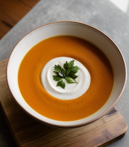 Carrot Cream Soup recipe image