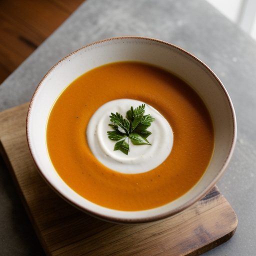 Carrot Cream Soup recipe image