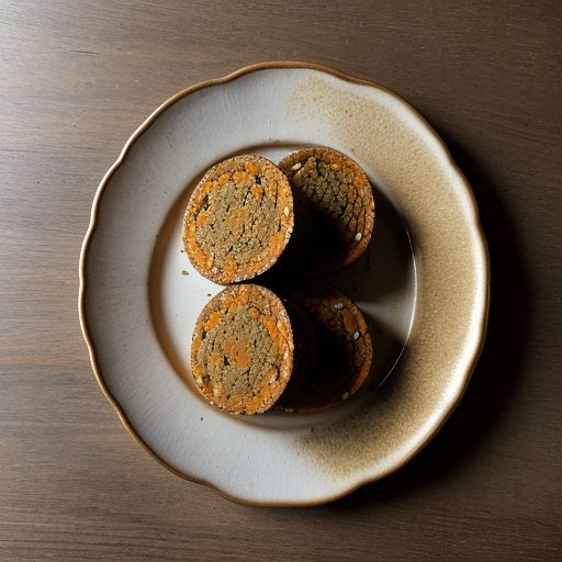 Carrot Flower Miniature Loaves recipe image