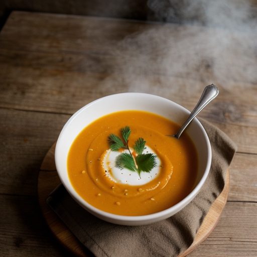 Carrot & Ginger Soup recipe image