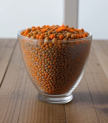 Carrot /Lentil Salad # recipe image