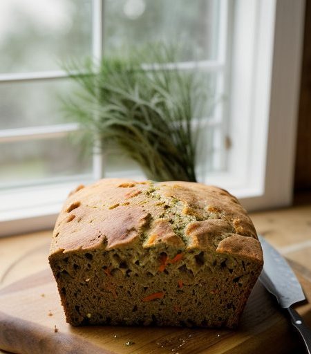 Carrot-Onion-Dill Bread recipe image