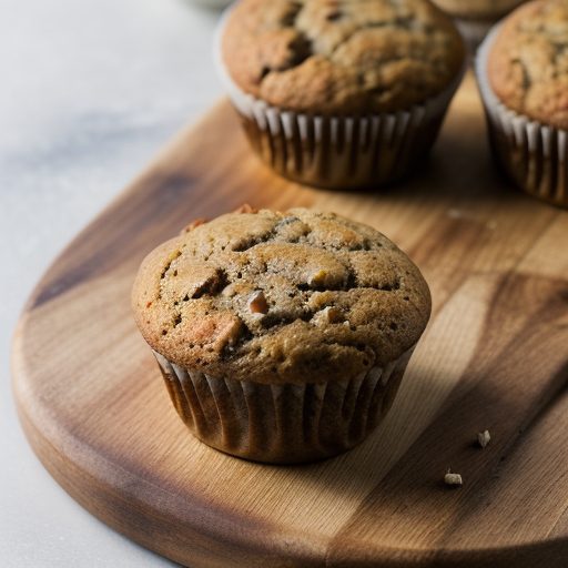 Carrot Pecan Muffins recipe image