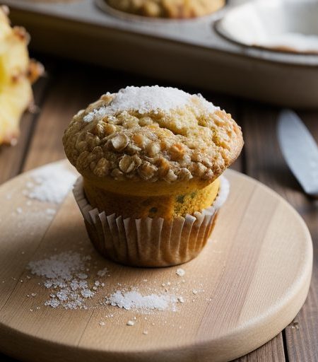 Carrot-Pineapple Muffins recipe image