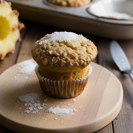 Carrot-Pineapple Muffins recipe image