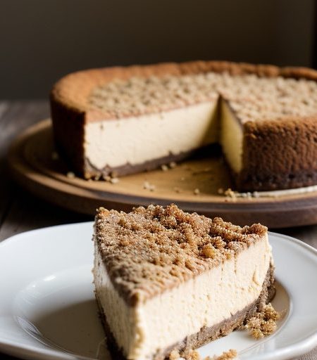 Carrot & Raisin Cheesecake recipe image