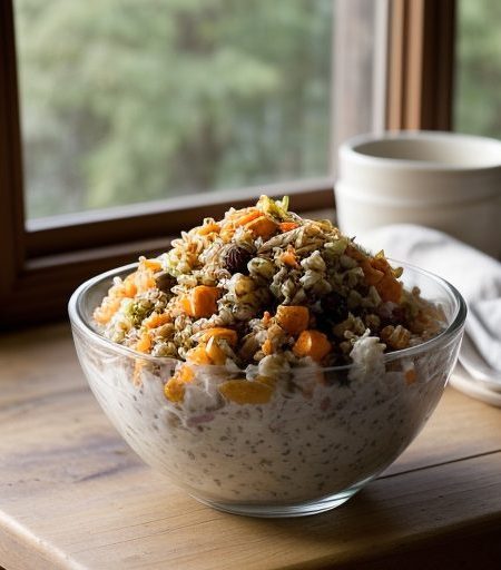 Carrot-Raisin Rice Salad recipe image