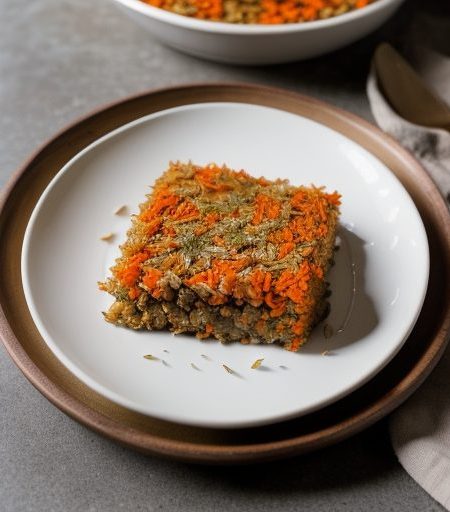 Carrot Rice Bake recipe image
