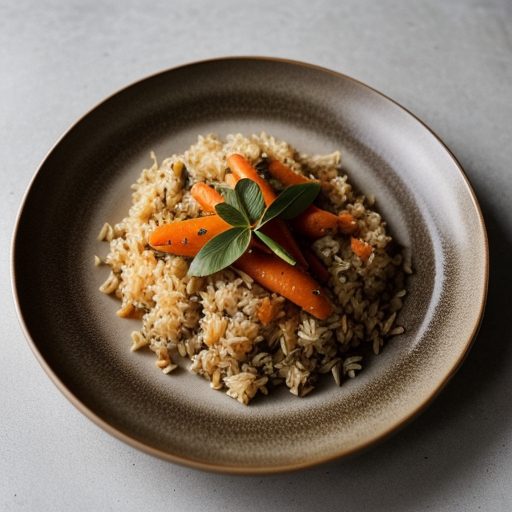 Carrot Rice Pilaf recipe image