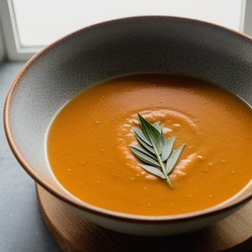 Carrot-Rice Soup recipe image