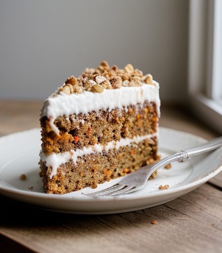 Carrot Walnut Cake recipe image