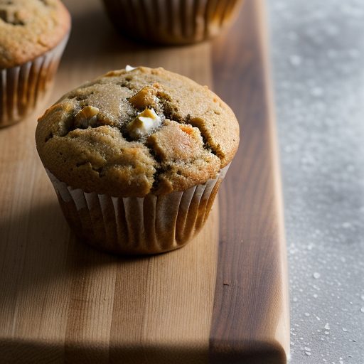 Carrot Walnut Raisin Muffins recipe image