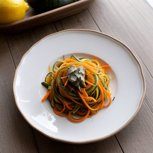 Carrot & Zucchini Julienne recipe image