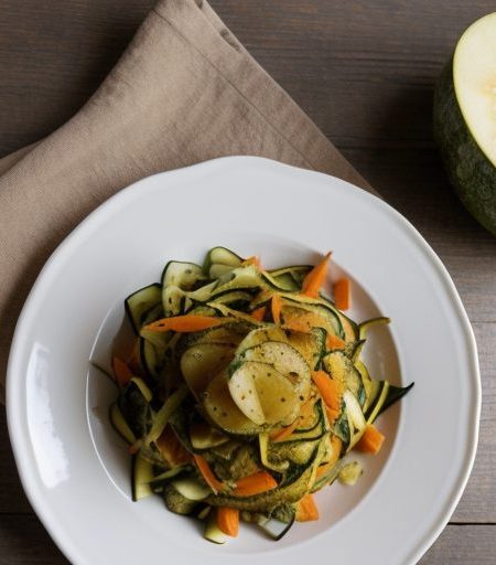 Carrot Zucchini & Potato Shreds recipe image
