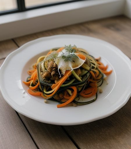 Carrot~ Zucchini & Potato Shreds recipe image