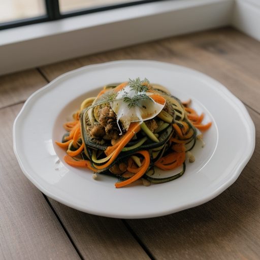 Carrot~ Zucchini & Potato Shreds recipe image