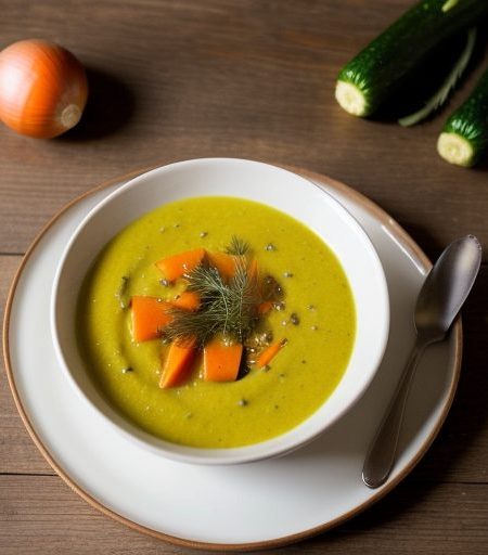 Carrot & Zucchini Vichyssoise recipe image