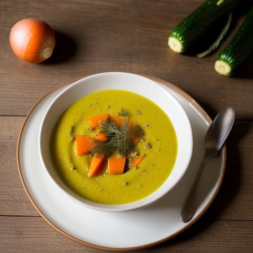 Carrot & Zucchini Vichyssoise recipe image