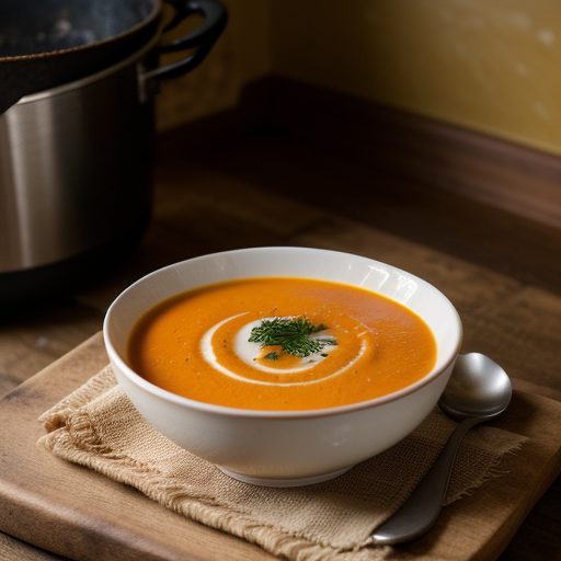 Carrot and Ginger Soup recipe image