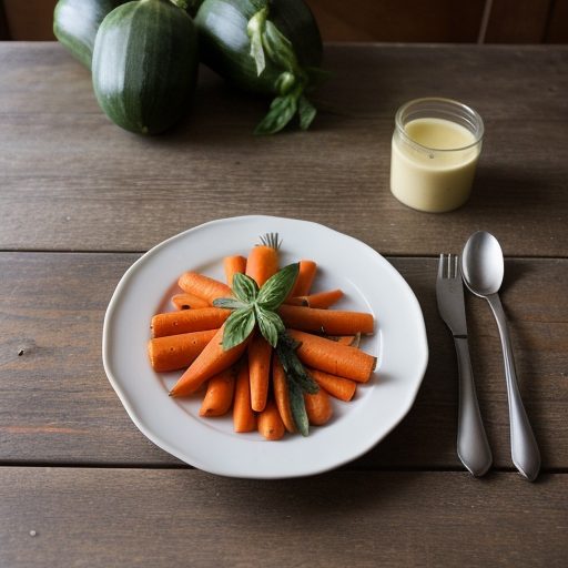 Carrots & Zucchini With Basil recipe image