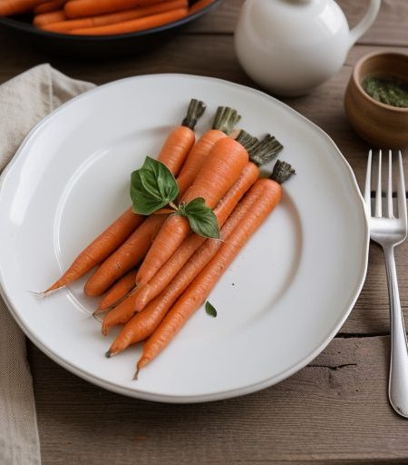 Carrots in Orange-Basil Butter recipe image
