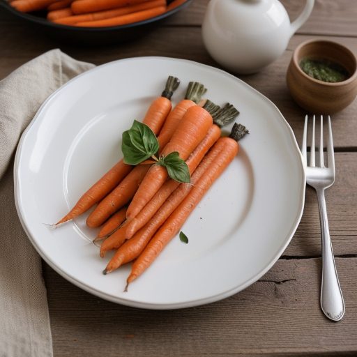 Carrots in Orange-Basil Butter recipe image