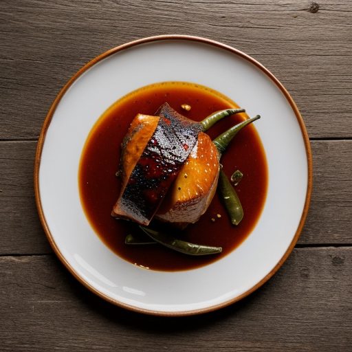 Cascabel Chile and Honey Glaze recipe image