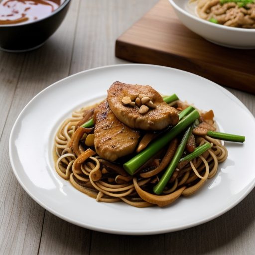 Cashew Chicken Chop Suey recipe image