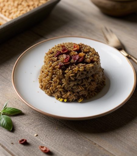 Cashew & Tomato Brown Rice recipe image