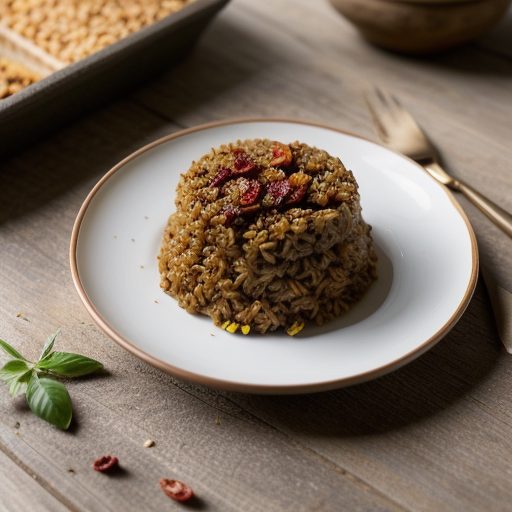 Cashew & Tomato Brown Rice recipe image