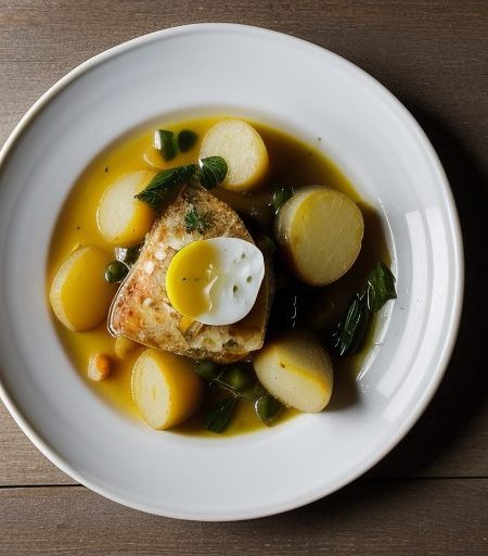 Casserole of Salt Cod and Potatoes recipe image