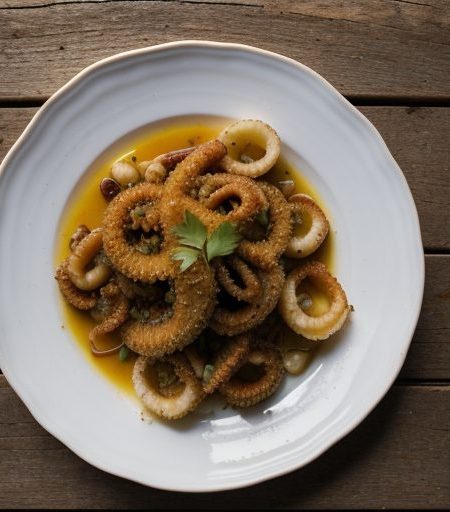 Catalan Saute of Calamari (Squid in Onion Ma recipe image