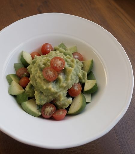 Cate's Guacamole-Tomato Salad recipe image